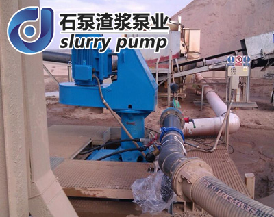 液下渣浆泵使用现场